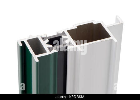 Aluminium Profil Zubehör Stockfoto