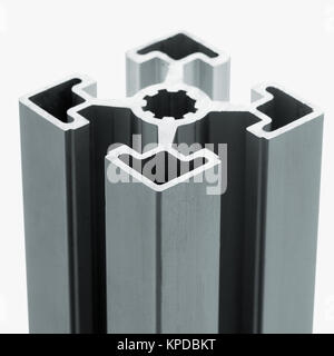 Aluminium Profil Zubehör Stockfoto