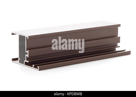 Aluminium Profil Zubehör Stockfoto