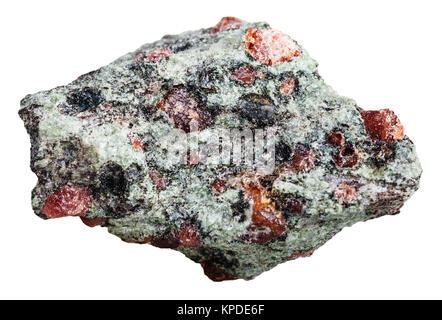 Eclogite Stein mit Granat und omphacite Rock Stockfoto