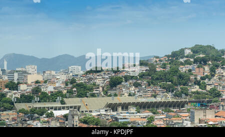 Das sambadrome Marquês de Sapucaí ist eine Parade für den Karneval in Rio in Rio de Janeiro, Brasilien Stockfoto