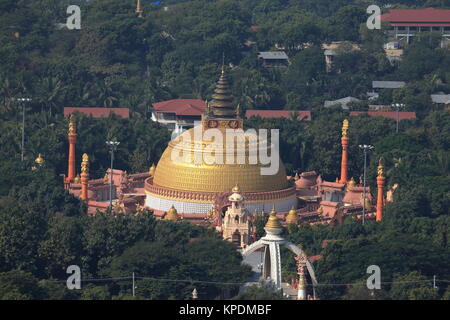 Buddhistische Tempel von Ava in Myanmar Stockfoto