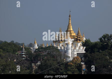 Buddhistische Tempel von Ava in Myanmar Stockfoto