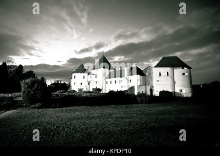 Historische Wahrzeichen der Stadt Varazdin Stockfoto