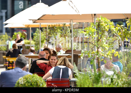 Caravan Restaurant, Getreidespeicher Square, Kings Cross, London Stockfoto