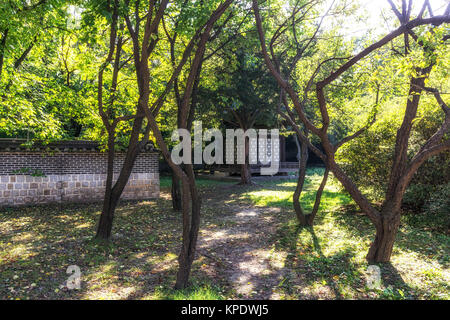 Changdeokgung Architektur Stockfoto