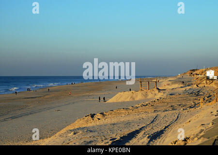 Verlust von Sand Stockfoto