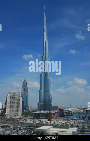 Baustelle in Dubai Stockfoto