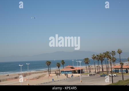 Dockweiler State Beach, Los Angeles, CA Stockfoto