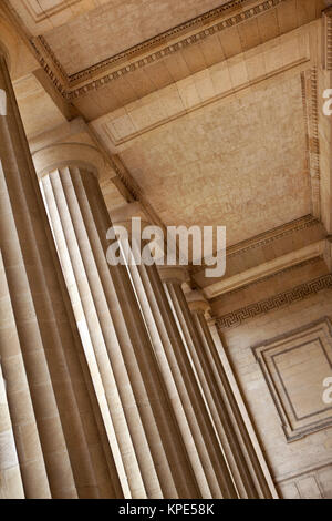 Details von Bordeaux Gerichtsgebäude Stockfoto