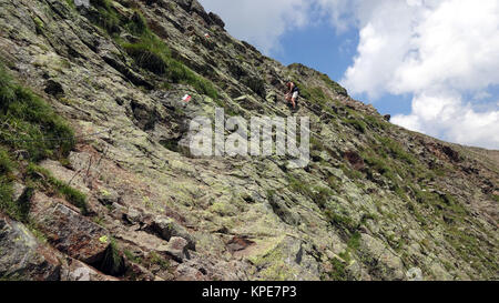 Berg Wandern, Südtirol Stockfoto