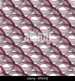 Zusammenfassung Nahtlose geometrischen Hintergrund von Ellipsen Stockfoto