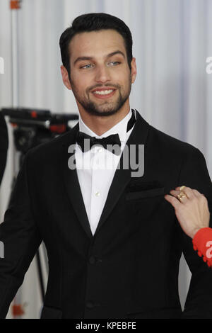 MADRID, Spanien - 7. Februar: Jesus Castro nimmt an den Goya Filmpreis an der Prinz Felipe Congress Center in Madrid am 7. Februar 2015 Menschen: Jesus Castro Stockfoto