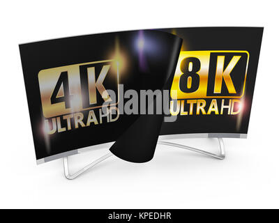 8K Ultra HD Stockfoto