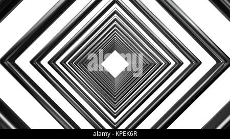 Abstrakte futuristische Square pattern Stockfoto