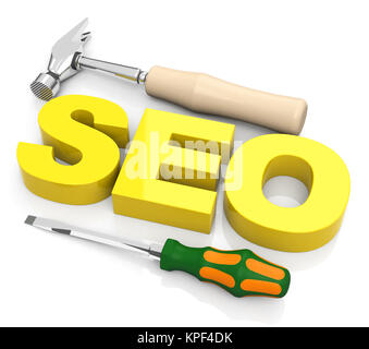 Suchmaschinen-Optimierung Stockfoto