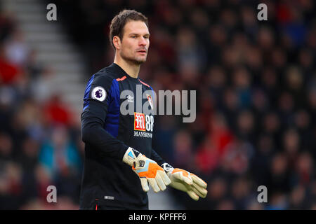 AFC Bournemouth Torwart Asmir Begovic Stockfoto