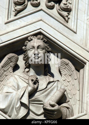 Florenz - Reachness Details an der Fassade Dom Stockfoto