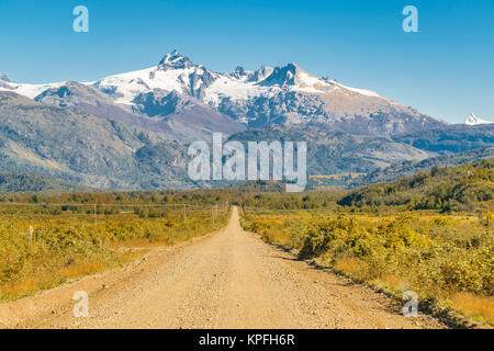 Patagonien Landschaft Blick durch austral Route, Aysen Bezirk, Chile Stockfoto