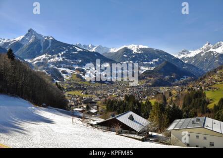 Skigebiet Silvretta Montafon Stockfoto