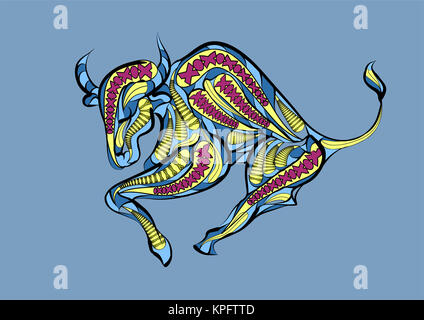 Sternzeichen Stier Stockfoto