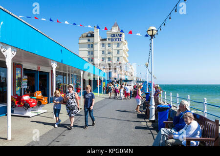 north wales llandudno wales llandudno Pier victorian Pier llandudno Seafront llandudno gwynedd North wales uk gb eu europa Stockfoto