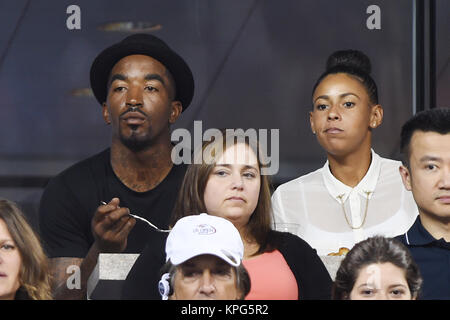 FLUSHING NY-SEPTEMBER 03: J.R. Smith, Tag zehn der 2014 US Open am USTA Billie Jean King National Tennis Center am 3. September 2014 in der Nähe der Queens Borough von New York City People: J.R. Smith Stockfoto