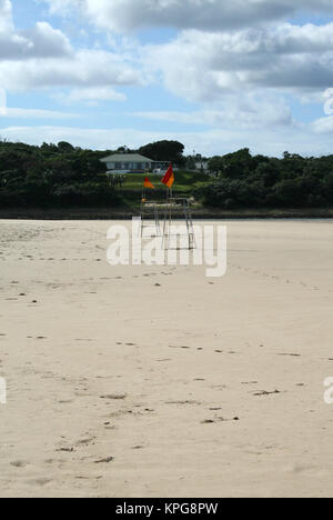 Haus am Strand Gonubie, East London Stockfoto