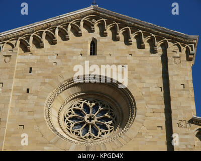 Arezzo - die gotische Kathedrale von St. Donatus Stockfoto