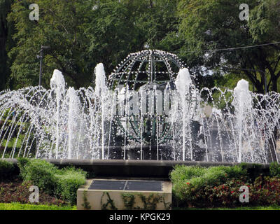 Brunnen Praca do Infante an der Rotunda do Infante, Funchal, Madeira, Portugal Stockfoto