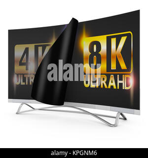 8K Ultra HD Stockfoto