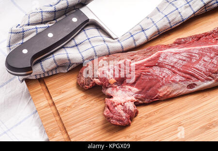 Hängende Ausschreibung, Hanger Steak, onglet Stockfoto