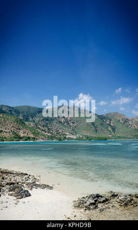 Areia Branca tropischen Strand und Küste in der Nähe von Dili in Osttimor Stockfoto