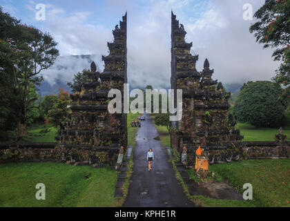 Tor zum Himmel in Bedugul in Tabanan, Bali. Stockfoto