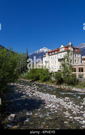 Meran, Südtirol Stockfoto