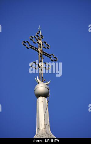 Kirche der Himmelfahrt Christi in Gladyszow, Woiwodschaft Kleinpolen. Stockfoto