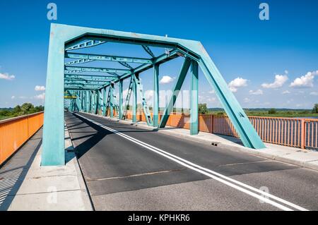 Zugbrücke in Gryfino, Stadt in Pommern, Polen. Stockfoto