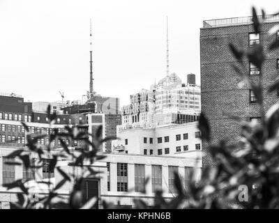 NEW YORK - am 3. Januar 2015: Die New Yorker Hotel auf 8. Avenue gebaut im Jahre 1929. Ein Gebäude im Art-Deco-Stil und einem ikonischen Gebäude in New York City. Stockfoto