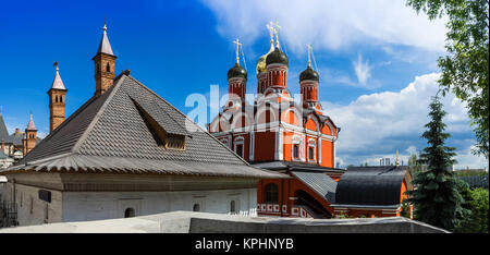 Russische Dächer Stockfoto