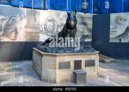 In Australien Sydney die antike Statue von einem Eber Stockfoto