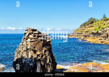 In Australien Menschen in bondie Beach und das Resort in der Nähe von Ocean Stockfoto