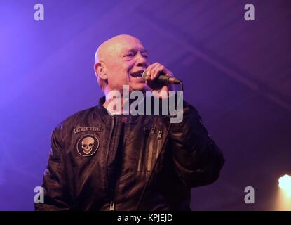 Southampton, Hampshire, Großbritannien. 15. Dezember, 2017. Motor - Buster Bloodvessel mit British Ska band schlechte Manieren durchführen an den Motor, 15. Dezember 2017 in Southampton, UK Credit: Dawn Fletcher-Park/Alamy leben Nachrichten Stockfoto