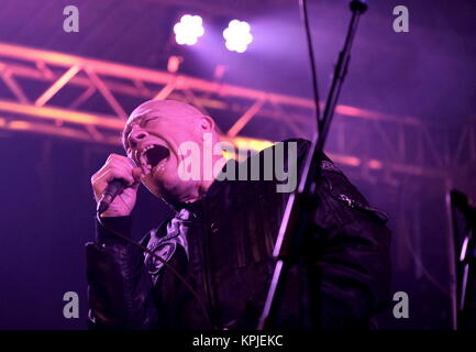 Southampton, Hampshire, Großbritannien. 15. Dezember, 2017. Motor - Buster Bloodvessel mit British Ska band schlechte Manieren durchführen an den Motor, 15. Dezember 2017 in Southampton, UK Credit: Dawn Fletcher-Park/Alamy leben Nachrichten Stockfoto