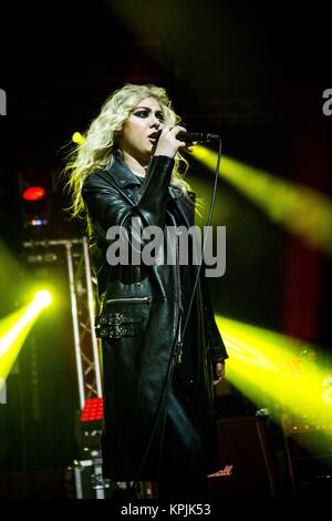 Mailand, Italien. 15. Dezember, 2017. Die hübsche Reckless live im Alcatraz in Mailand Kreditkarte durchführen: Roberto Finizio / alamy Leben Nachrichten Stockfoto