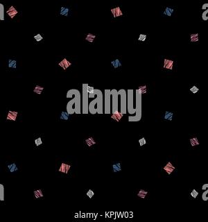 Bunte Raute Textur. Zerkratzte nahtlose Muster. Blass rosa und blauen Farbtönen. Einfache abstrakte Textur. Für die Dekoration, Tapeten oder Muster füllt. Bl Stock Vektor