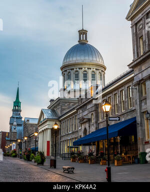 Bonsecours Market in der Altstadt von Montreal, Montreal, Quebec, Kanada Stockfoto
