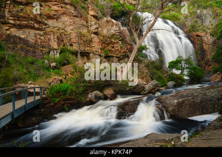 MacKenzie Falls, Grampians National Park (Gariwerd), Victoria, Australien Stockfoto