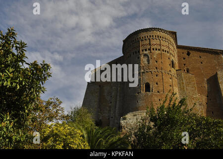 Byzantinische Kirche Der tuskania in Italien Stockfoto