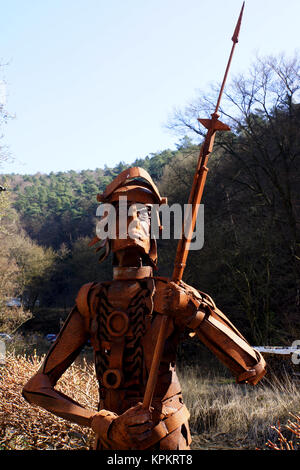 Ritter Rost Stockfoto