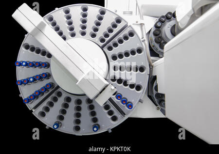 Automatische Probenvorbereitung analytische Instrument Stockfoto